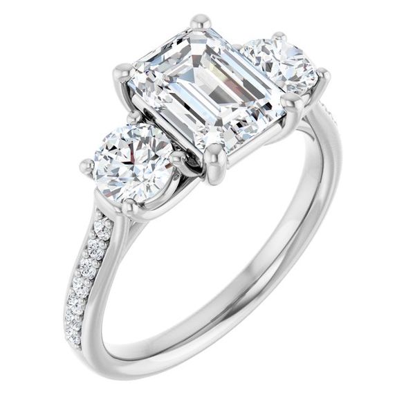 Three-Stone Engagement Ring