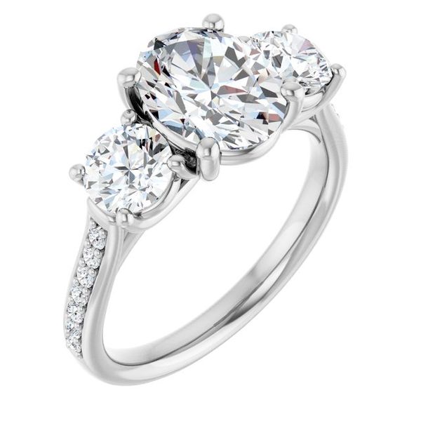 Three-Stone Engagement Ring
