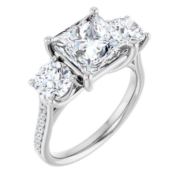 Three-Stone Engagement Ring