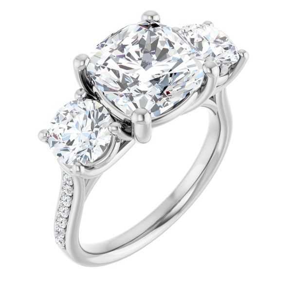 Three-Stone Engagement Ring