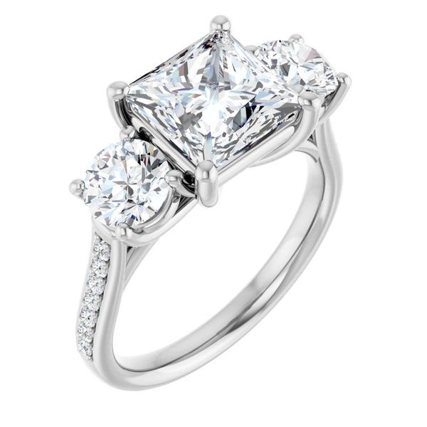 Three-Stone Engagement Ring