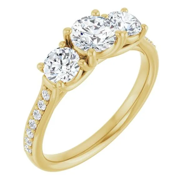 Three-Stone Engagement Ring