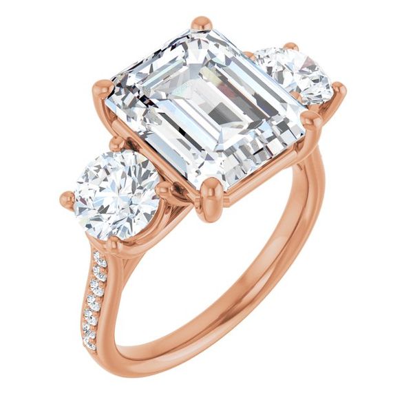 Three-Stone Engagement Ring