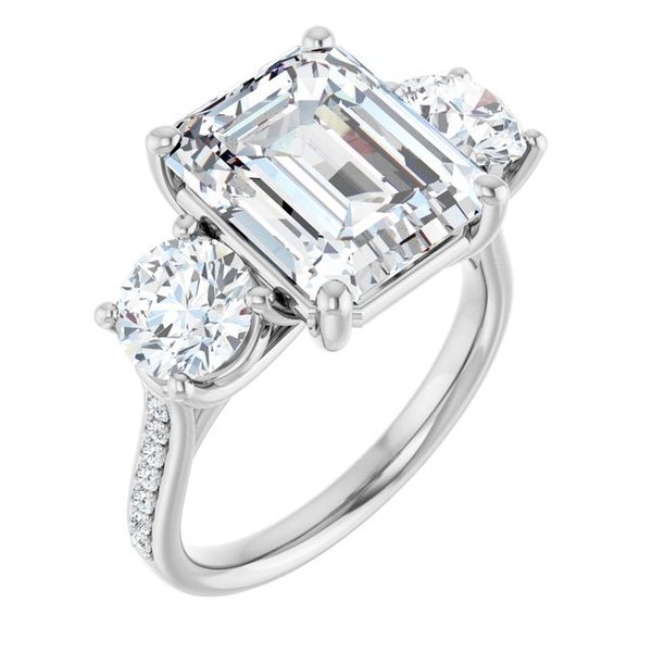 Three-Stone Engagement Ring