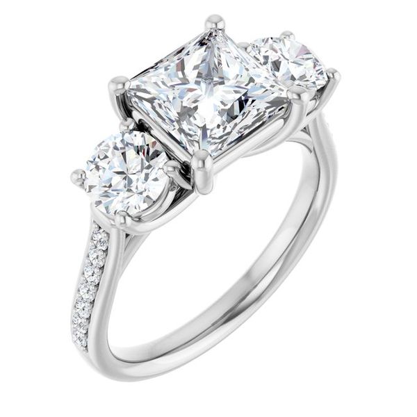 Three-Stone Engagement Ring