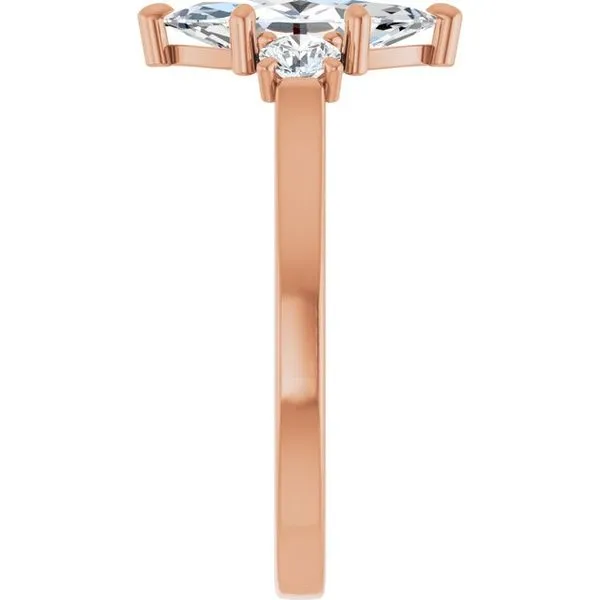 Three-Stone Engagement Ring Image 4 Raleigh Diamond Fine Jewelry Raleigh, NC