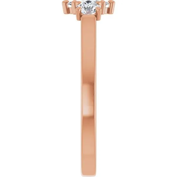 Three-Stone Engagement Ring Image 4 Raleigh Diamond Fine Jewelry Raleigh, NC