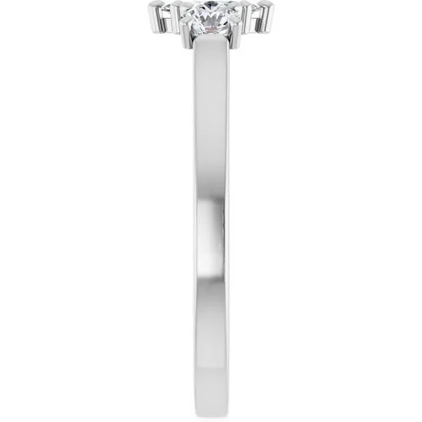 Three-Stone Engagement Ring Image 4 Raleigh Diamond Fine Jewelry Raleigh, NC