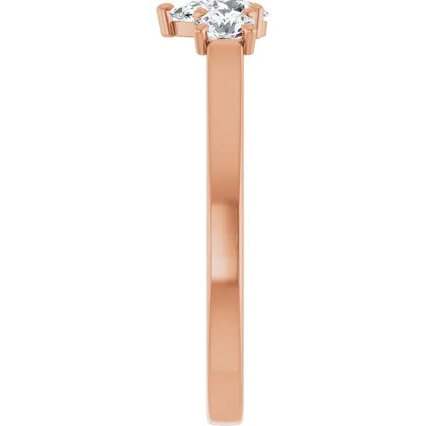 Three-Stone Engagement Ring Image 4 Raleigh Diamond Fine Jewelry Raleigh, NC