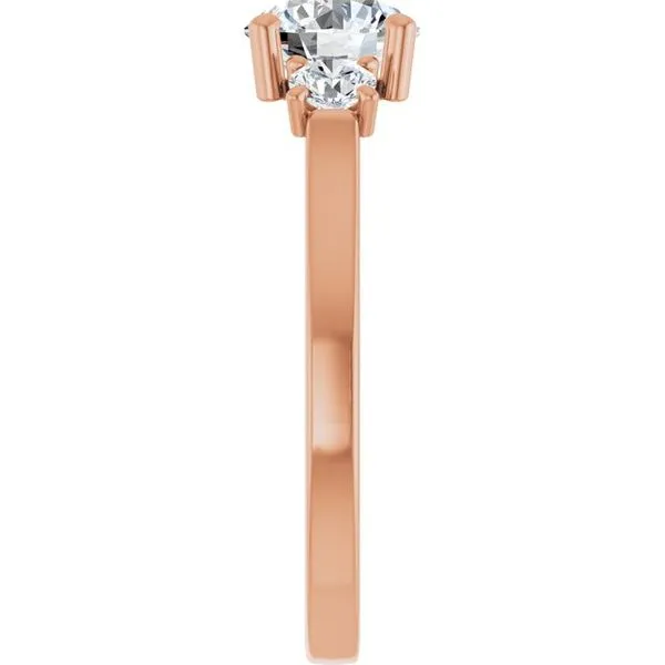 Three-Stone Engagement Ring Image 4 Raleigh Diamond Fine Jewelry Raleigh, NC