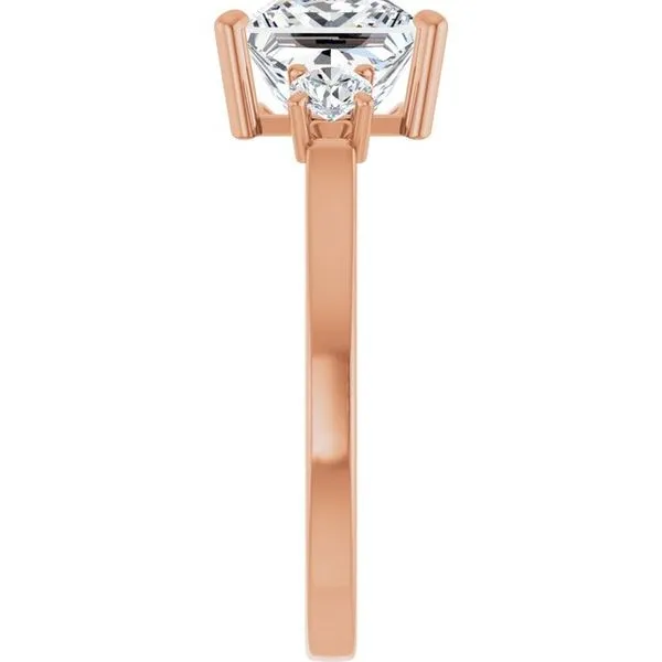 Three-Stone Engagement Ring Image 4 Raleigh Diamond Fine Jewelry Raleigh, NC