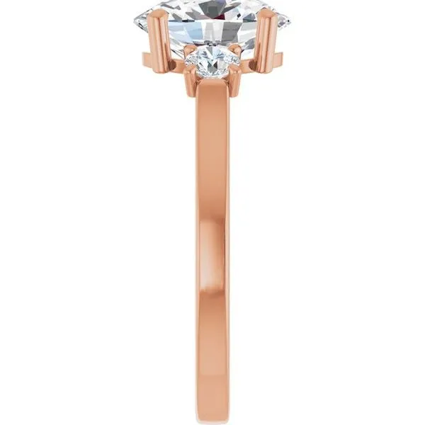 Three-Stone Engagement Ring Image 4 Raleigh Diamond Fine Jewelry Raleigh, NC