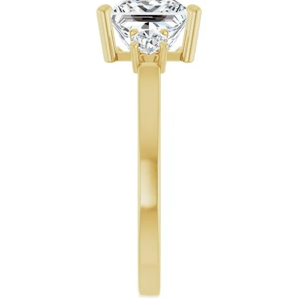 Three-Stone Engagement Ring Image 4 Raleigh Diamond Fine Jewelry Raleigh, NC