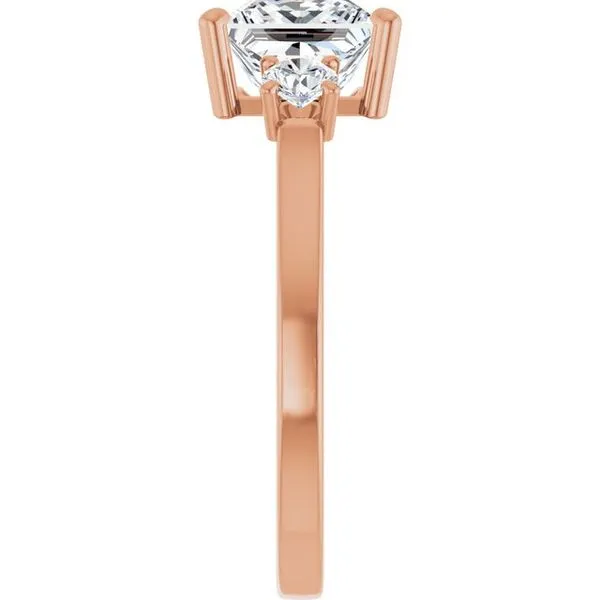 Three-Stone Engagement Ring Image 4 Raleigh Diamond Fine Jewelry Raleigh, NC