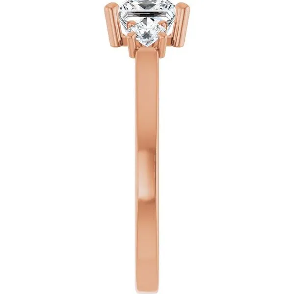 Three-Stone Engagement Ring Image 4 Raleigh Diamond Fine Jewelry Raleigh, NC