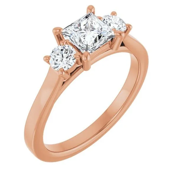 Three-Stone Engagement Ring Raleigh Diamond Fine Jewelry Raleigh, NC