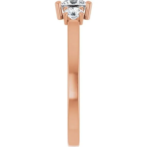 Three-Stone Engagement Ring Image 4 Raleigh Diamond Fine Jewelry Raleigh, NC