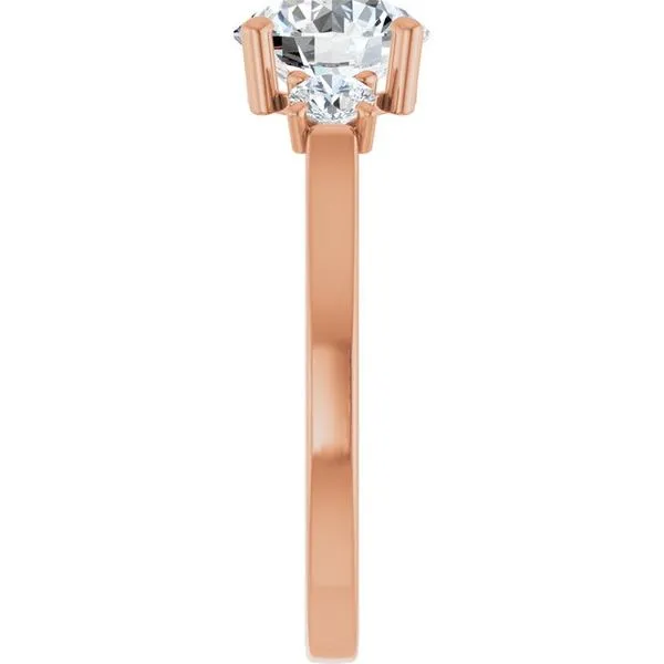 Three-Stone Engagement Ring Image 4 Raleigh Diamond Fine Jewelry Raleigh, NC