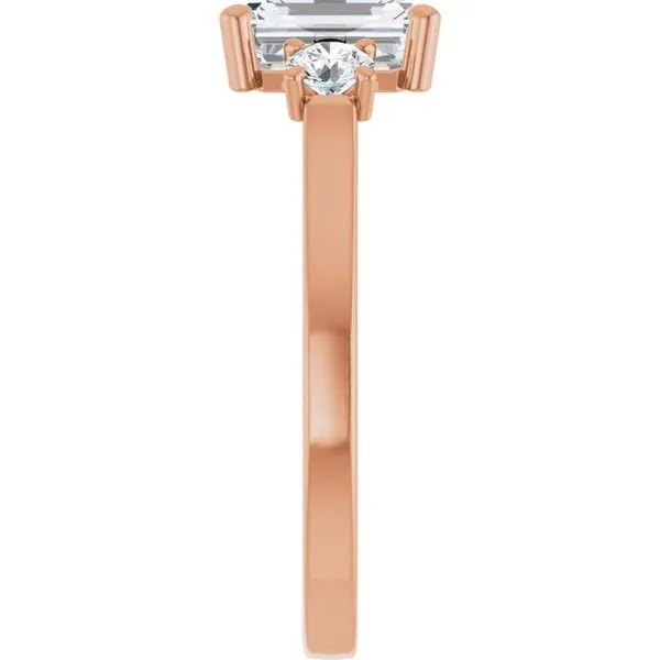 Three-Stone Engagement Ring Image 4 Raleigh Diamond Fine Jewelry Raleigh, NC