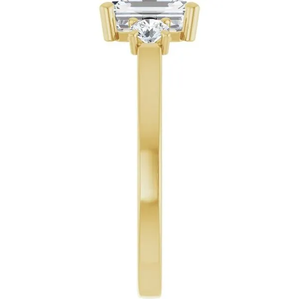 Three-Stone Engagement Ring Image 4 Raleigh Diamond Fine Jewelry Raleigh, NC