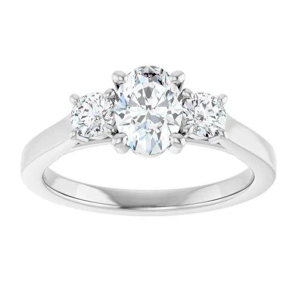 Three-Stone Engagement Ring Image 3 Dripping Diamonds Dripping Springs, TX