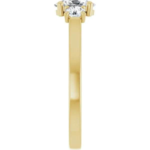 Three-Stone Engagement Ring Image 4 Dripping Diamonds Dripping Springs, TX