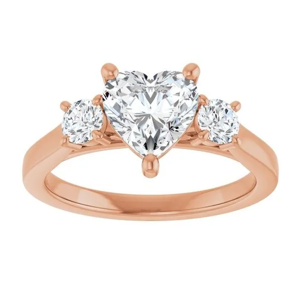 Three-Stone Engagement Ring Image 3 Raleigh Diamond Fine Jewelry Raleigh, NC