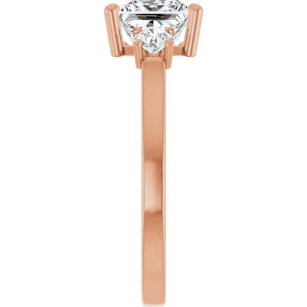 Three-Stone Engagement Ring Image 4 Raleigh Diamond Fine Jewelry Raleigh, NC