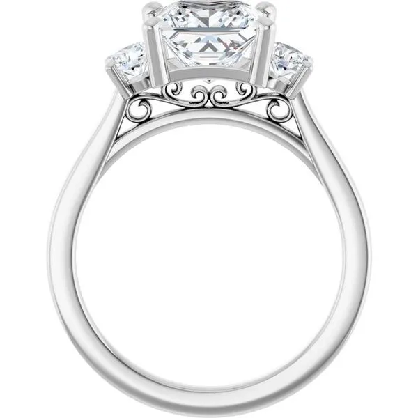 Three-Stone Engagement Ring Image 2 Dripping Diamonds Dripping Springs, TX