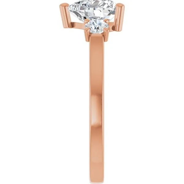 Three-Stone Engagement Ring Image 4 Raleigh Diamond Fine Jewelry Raleigh, NC