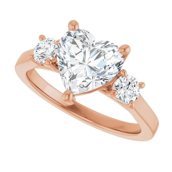 Three-Stone Engagement Ring Image 5 Raleigh Diamond Fine Jewelry Raleigh, NC