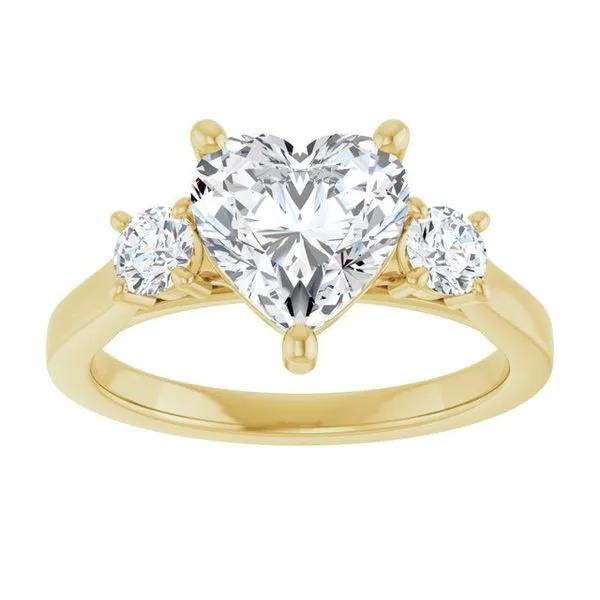 Three-Stone Engagement Ring Image 3 Dripping Diamonds Dripping Springs, TX