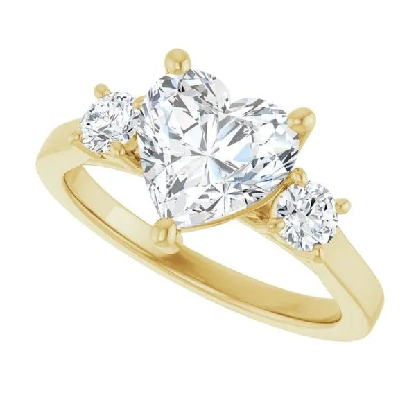 Three-Stone Engagement Ring Image 5 Dripping Diamonds Dripping Springs, TX