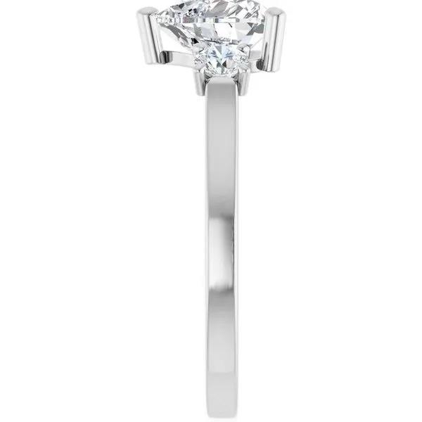 Three-Stone Engagement Ring Image 4 Raleigh Diamond Fine Jewelry Raleigh, NC