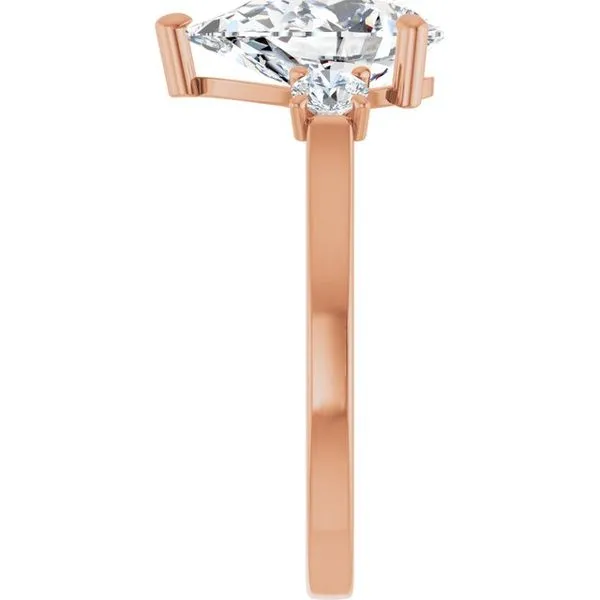 Three-Stone Engagement Ring Image 4 Raleigh Diamond Fine Jewelry Raleigh, NC