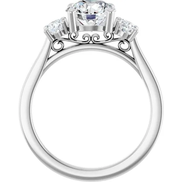 Three-Stone Engagement Ring Image 2 Dripping Diamonds Dripping Springs, TX