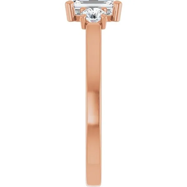 Three-Stone Engagement Ring Image 4 Raleigh Diamond Fine Jewelry Raleigh, NC