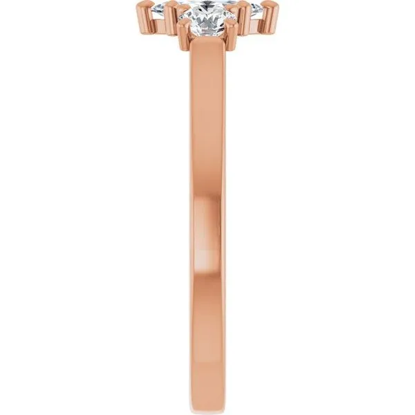 Three-Stone Engagement Ring Image 4 Raleigh Diamond Fine Jewelry Raleigh, NC