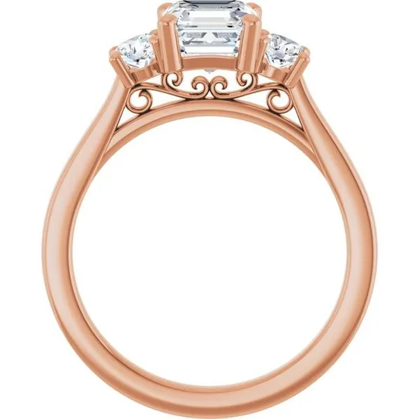 Three-Stone Engagement Ring Image 2 Dripping Diamonds Dripping Springs, TX