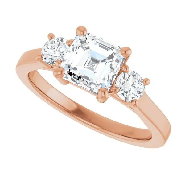 Three-Stone Engagement Ring Image 5 Dripping Diamonds Dripping Springs, TX