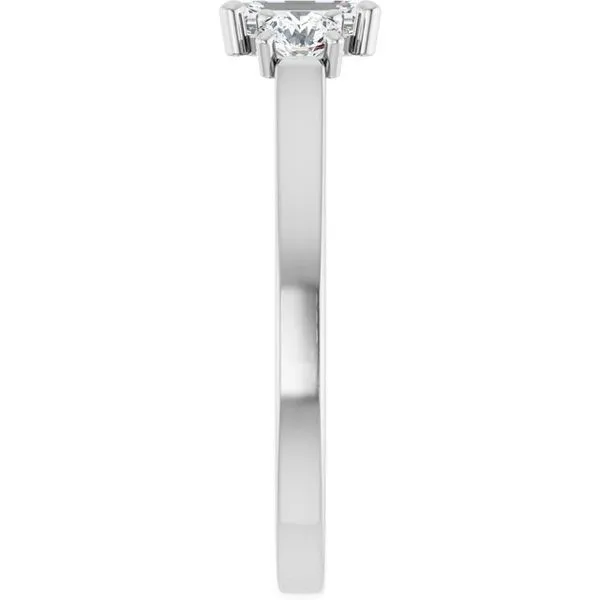 Three-Stone Engagement Ring Image 4 Raleigh Diamond Fine Jewelry Raleigh, NC