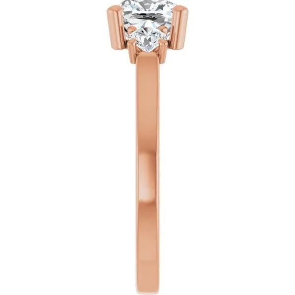 Three-Stone Engagement Ring Image 4 Raleigh Diamond Fine Jewelry Raleigh, NC