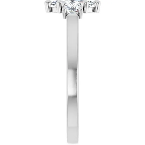 Three-Stone Engagement Ring Image 4 Dripping Diamonds Dripping Springs, TX