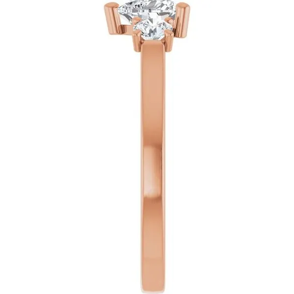 Three-Stone Engagement Ring Image 4 Raleigh Diamond Fine Jewelry Raleigh, NC