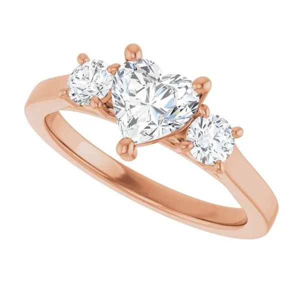 Three-Stone Engagement Ring Image 5 Raleigh Diamond Fine Jewelry Raleigh, NC