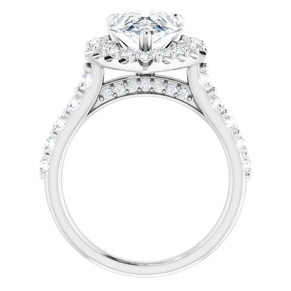 Halo-Style Engagement Ring Image 2 Shipley's Fine Jewelry Hampstead, MD