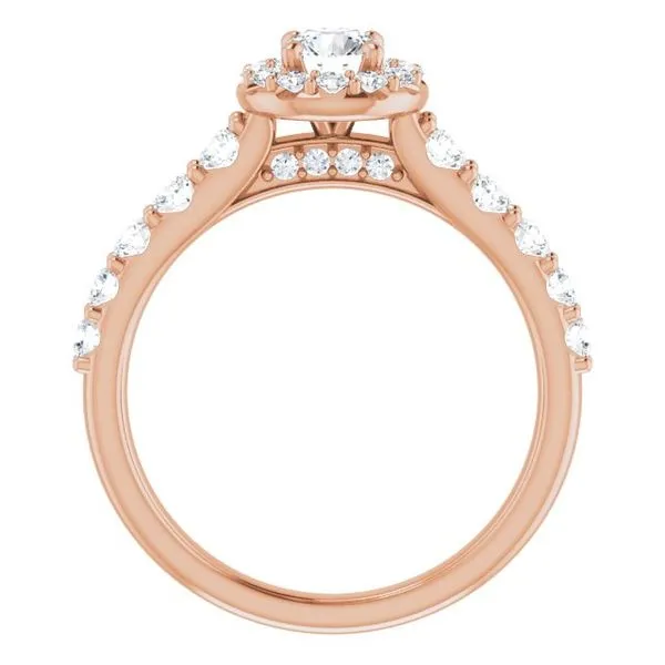 Halo-Style Engagement Ring Image 2 Shipley's Fine Jewelry Hampstead, MD
