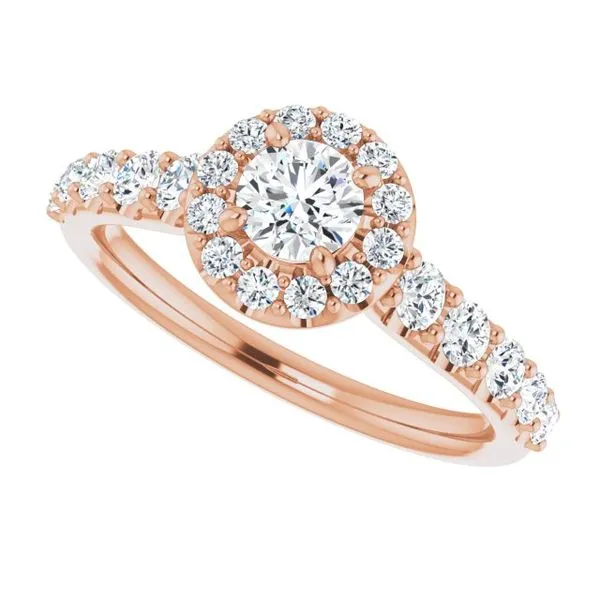 Halo-Style Engagement Ring Image 5 Shipley's Fine Jewelry Hampstead, MD