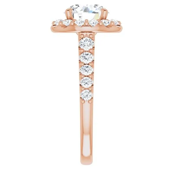 Halo-Style Engagement Ring Image 4 Shipley's Fine Jewelry Hampstead, MD