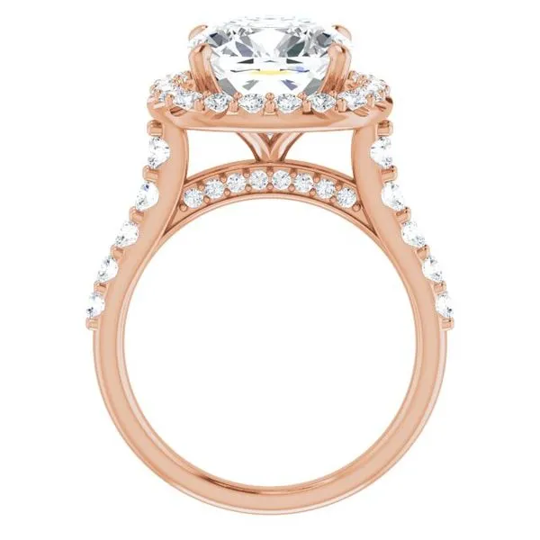 Halo-Style Engagement Ring Image 2 Shipley's Fine Jewelry Hampstead, MD